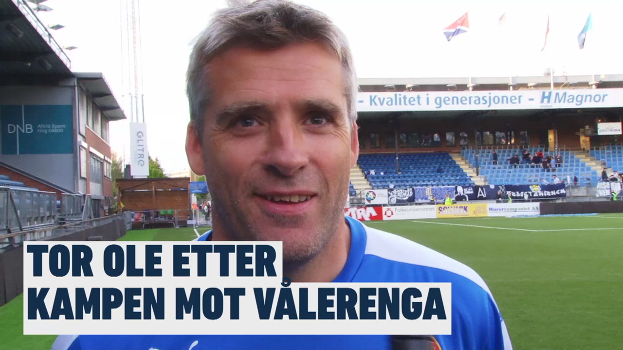 Tor Ole etter Vålerenga-seieren